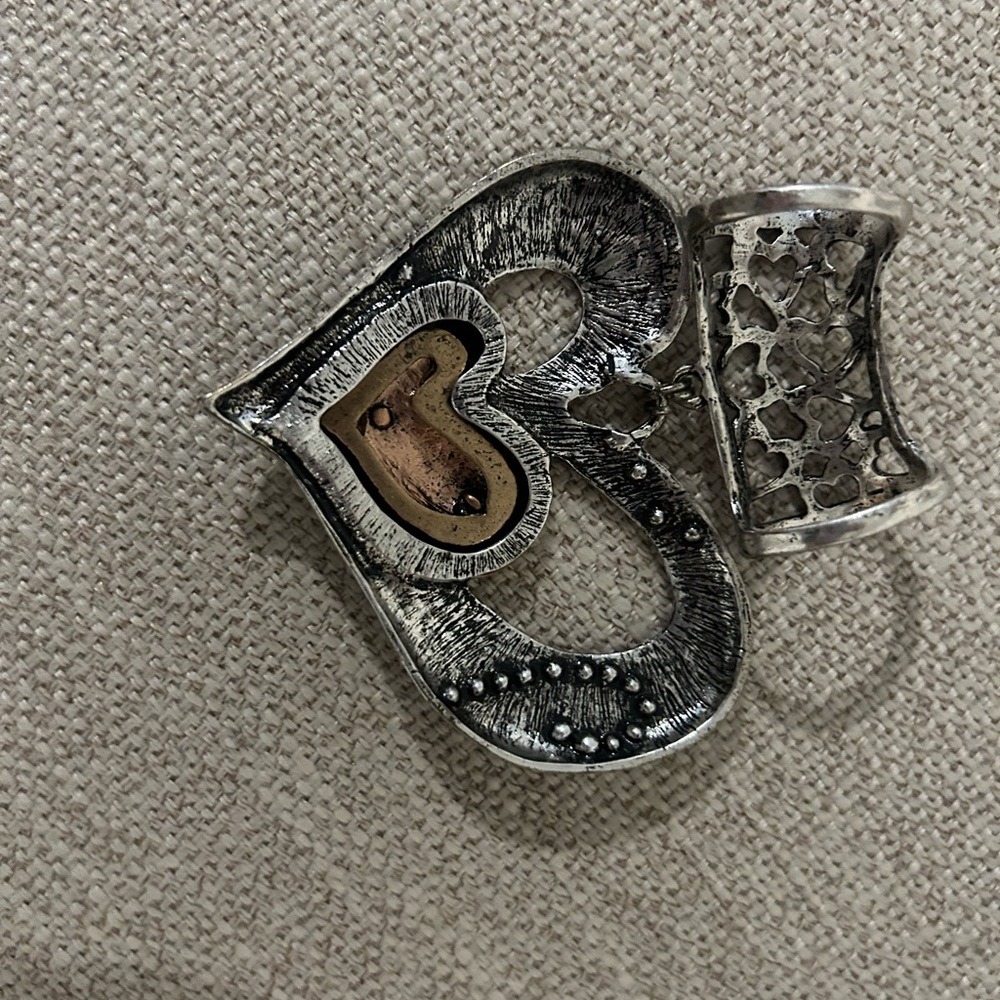 Scarf Jewelry- Tri Tone - Picture 3 of 5